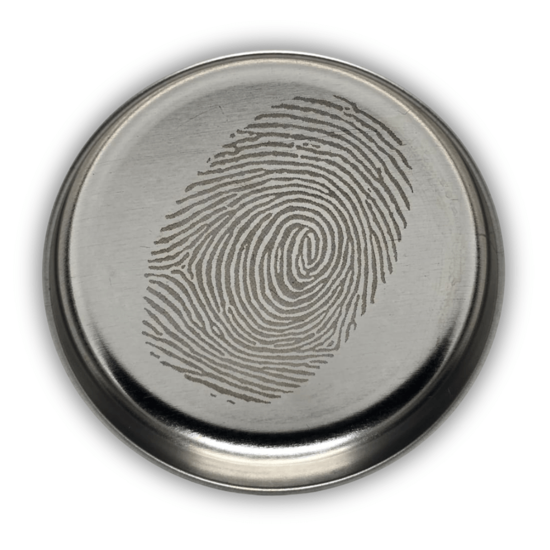 Personalised Fingerprint Engraving – Inside Ring Box