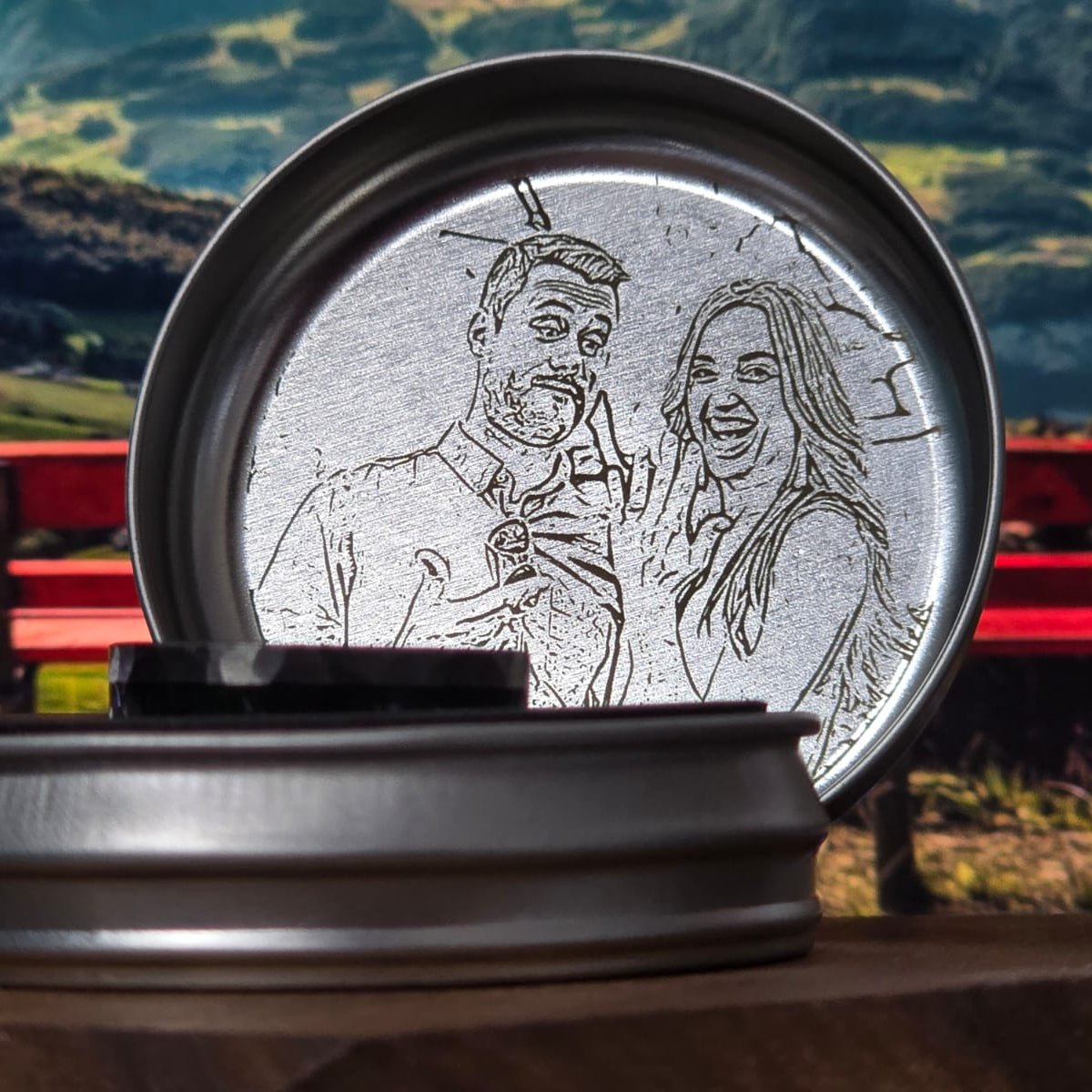 Personalised Photo Engraving – Inside Ring Box