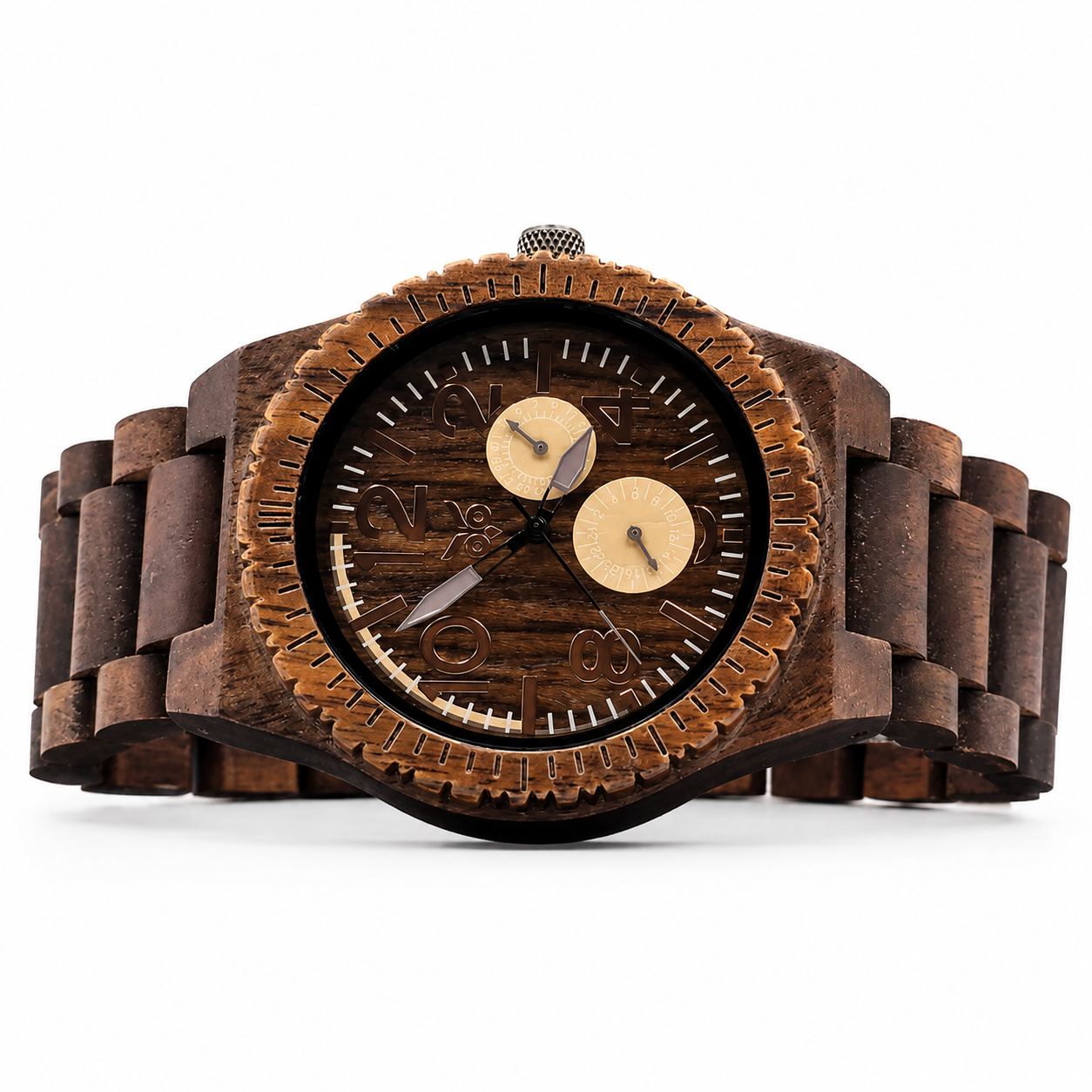 Smoke - Walnut Wooden Watch - Touchwood