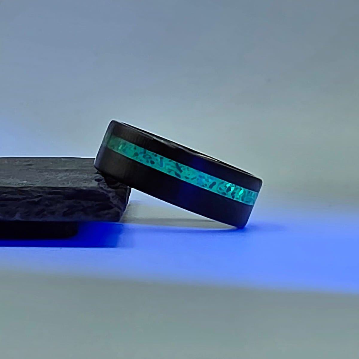 The Aurora - Malichite & Glow Green Inlay