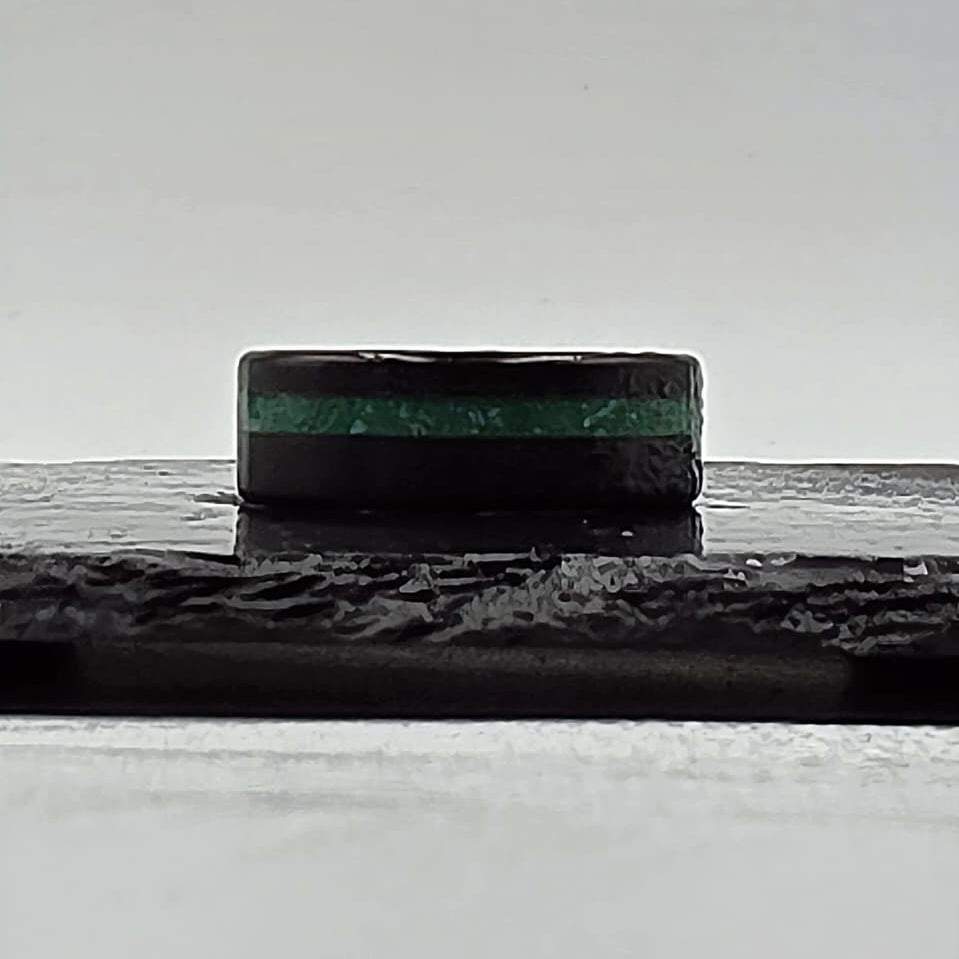 The Aurora - Malichite & Glow Green Inlay