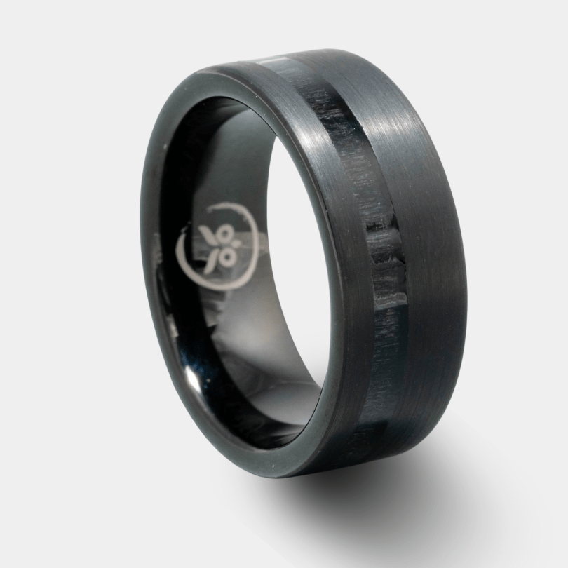 The Black Panther - Ebony Men's Tungsten Ring