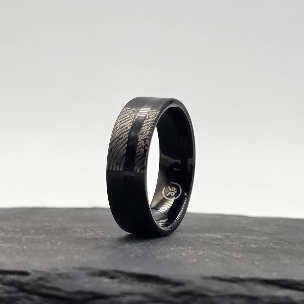 The Blackprint - Your Fingerprint & Ebony inlay.