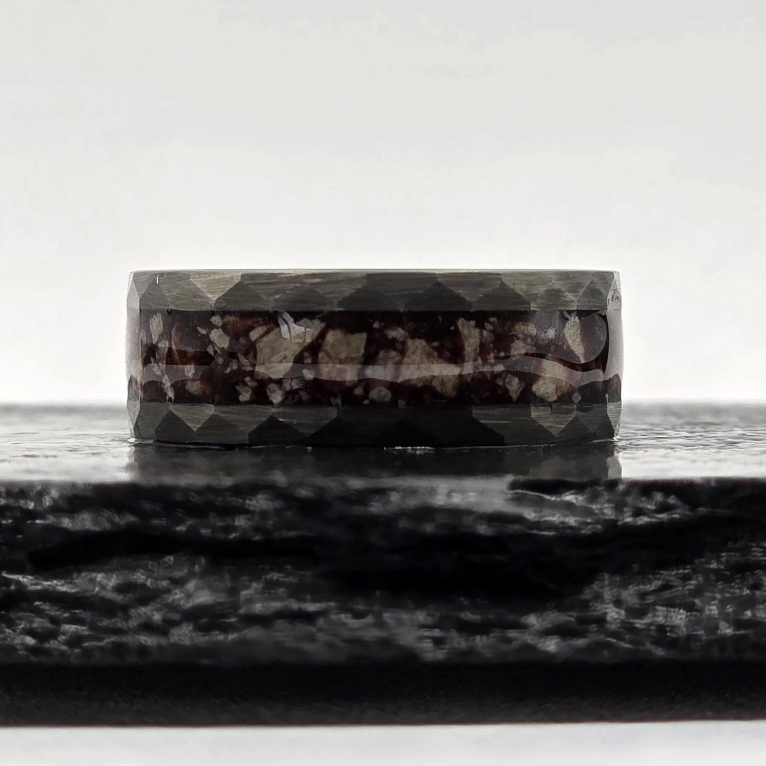 The Blood jaw - Megalodon Tooth set in Auburn Resin