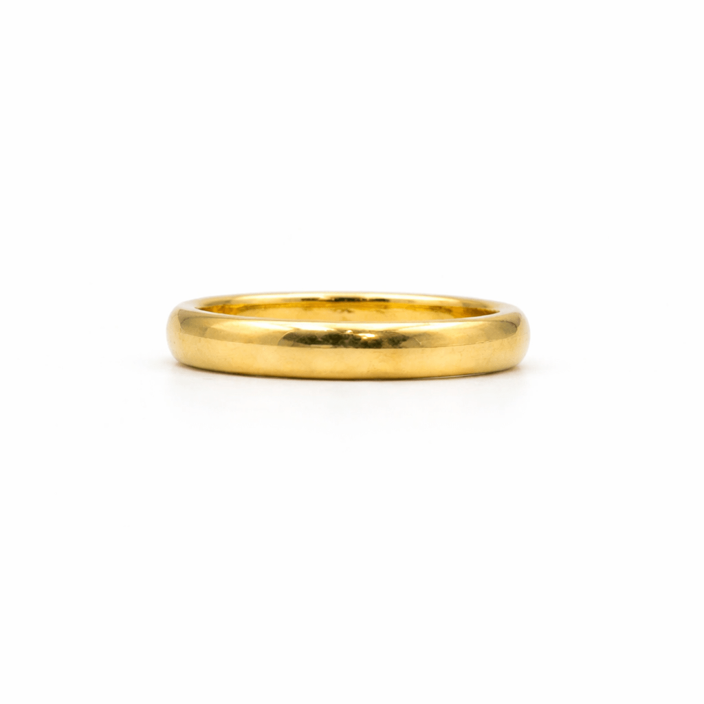 The Classic Gold - Gold plated Tungsten Ring | Womens Ring
