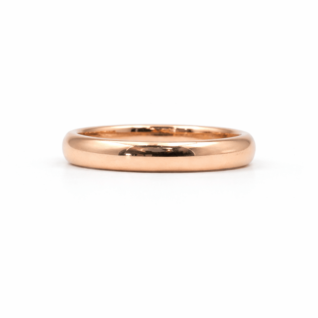 The Classic Rose - Rose gold plated Tungsten Ring | Womens Ring