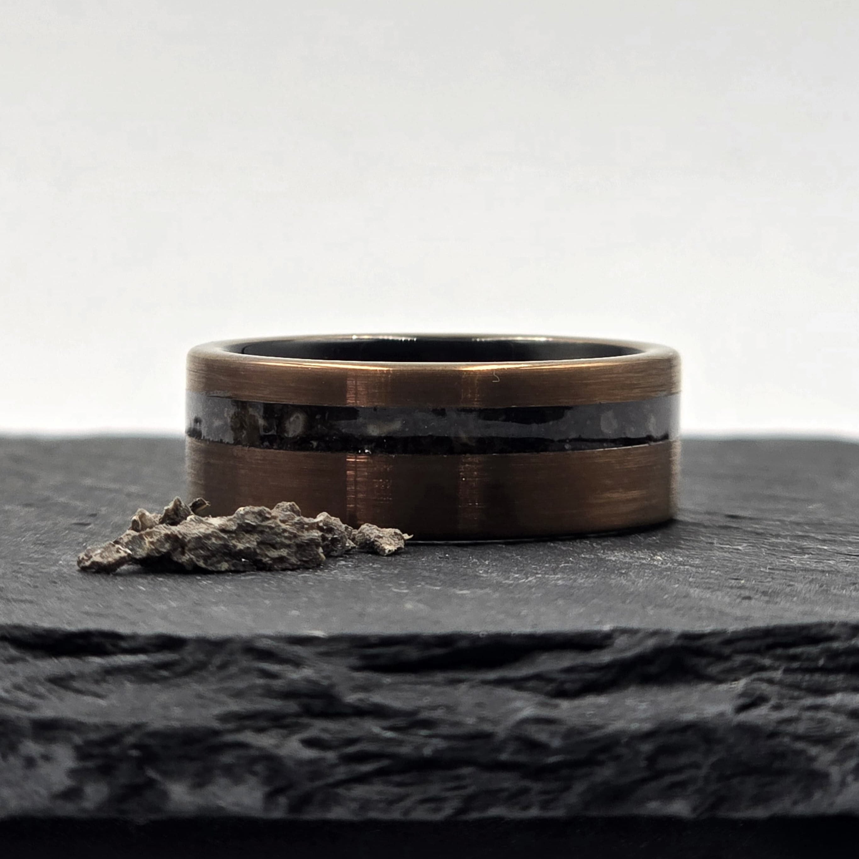 The Daybreaker - Agatized Dinosaur Bone Inlay