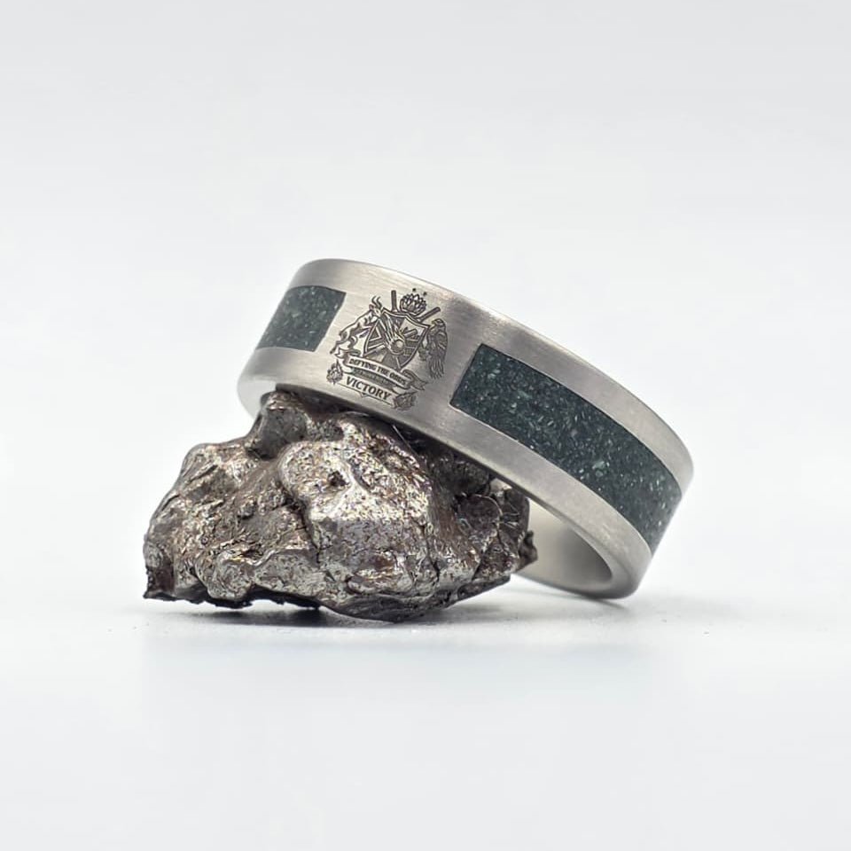 The Double Over Victory - Fire over Fate Ring