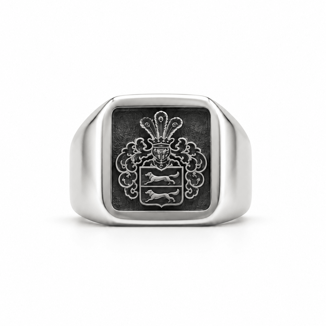The Dynasty Luxury - Your Family Crest Ring Invert