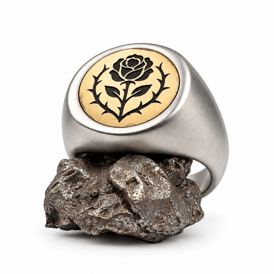 The Guns & Roses - Rose Detail ring
