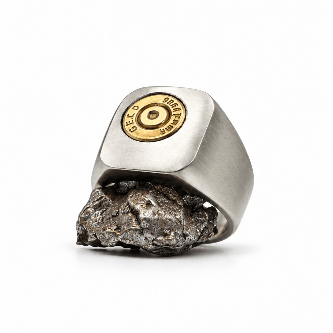 The Killshot Ring - Titanium & your bullet