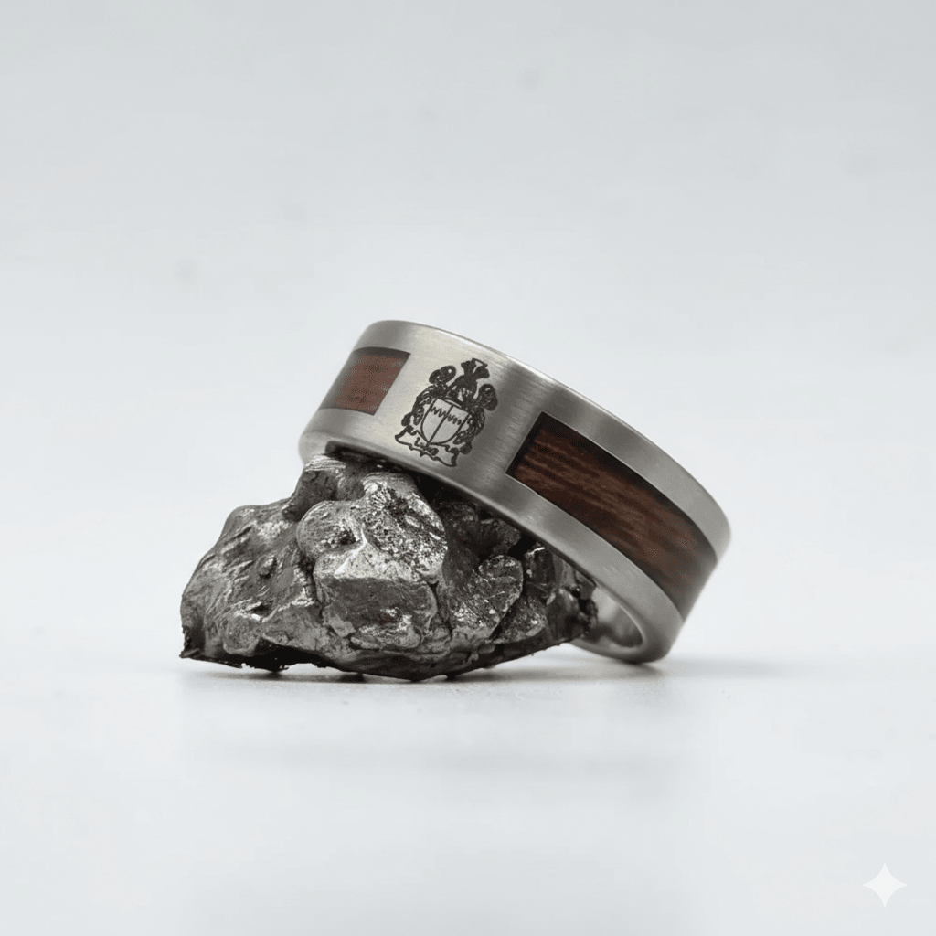 The Oath keeper - Family Crest & Your Choice Of Inlay