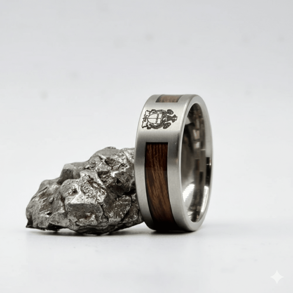 The Oath keeper - Family Crest & Your Choice Of Inlay