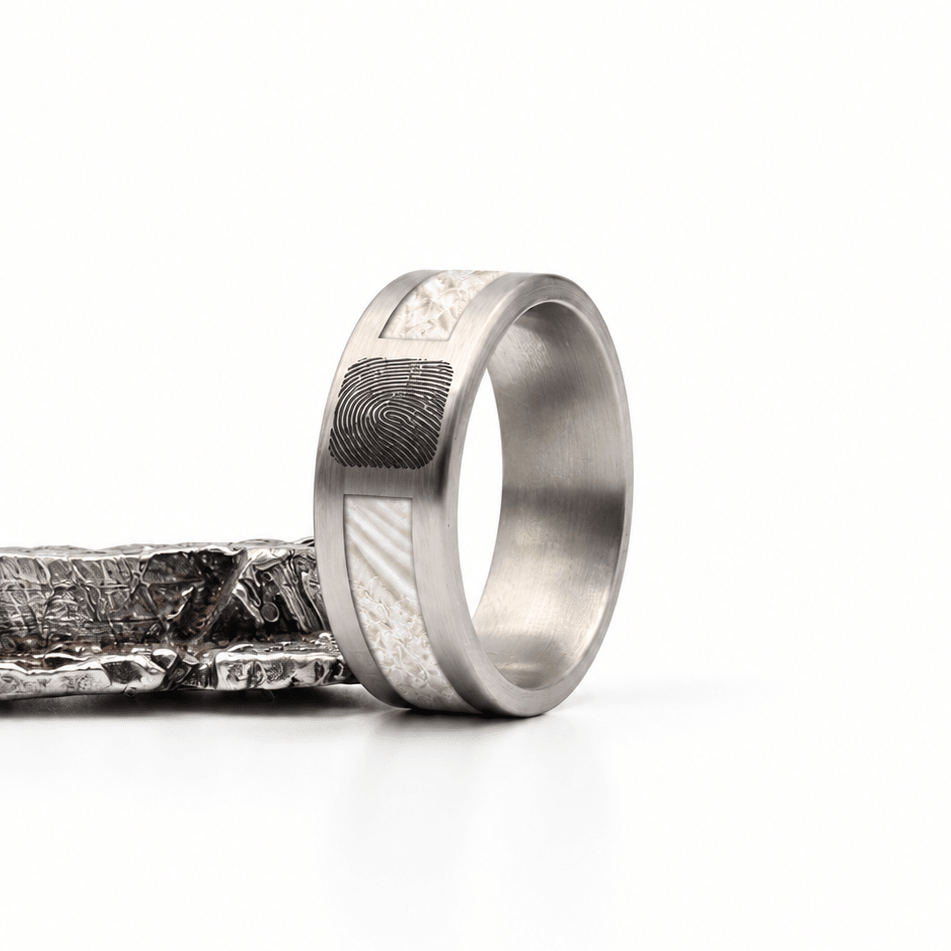 The Promise - Wedding dress & Fingerprint Inlay