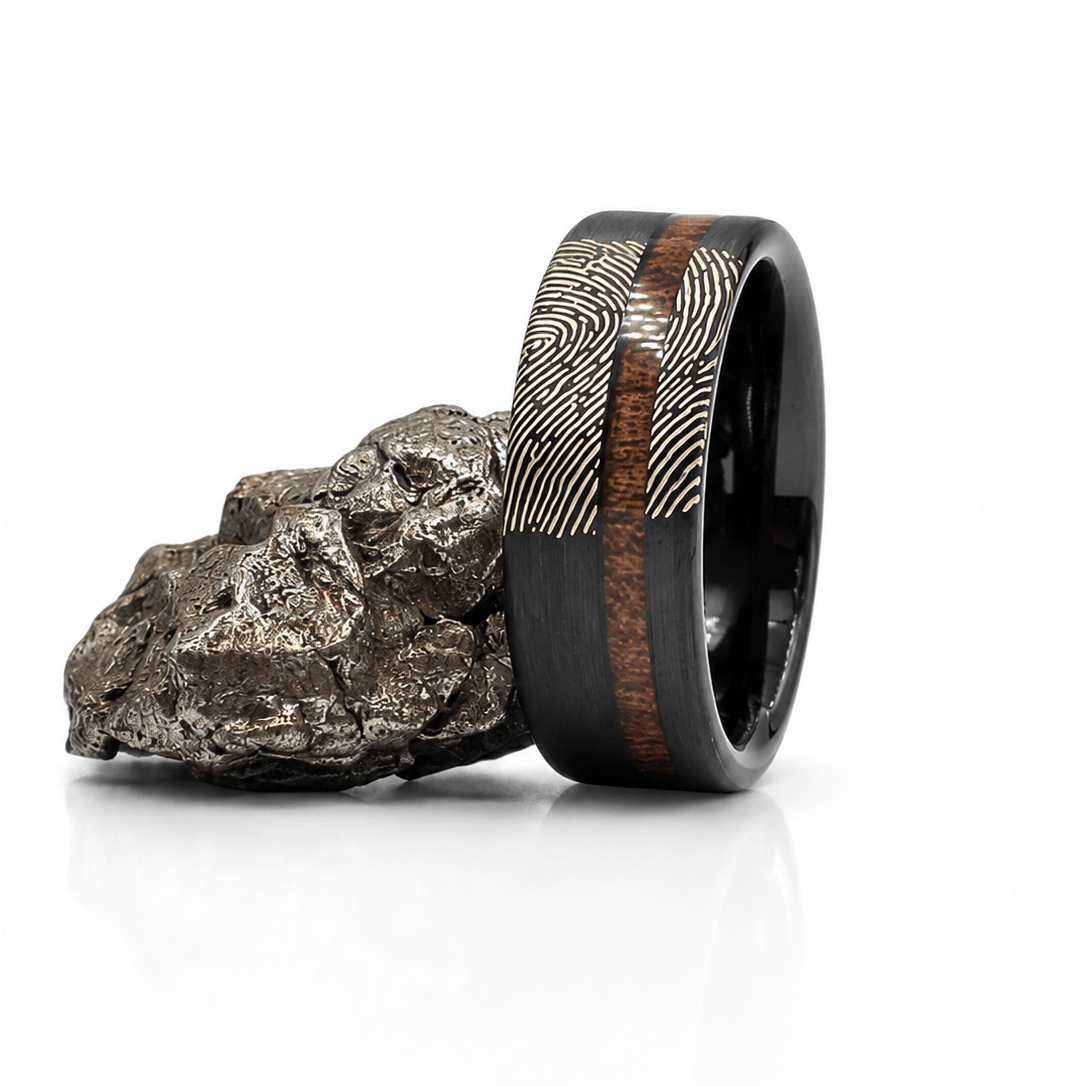 The Redprint - Fingerprint & Rosewood Inlay