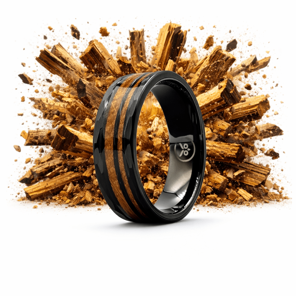 The Single stone - Whiskey barrel & Shungite stone