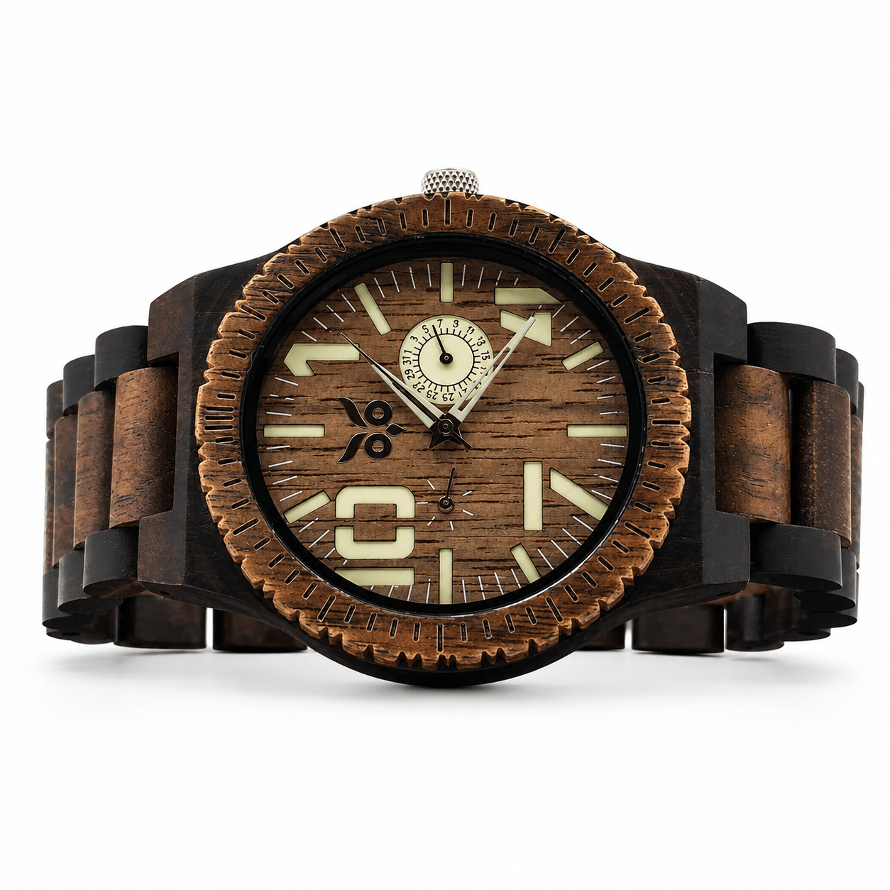 Thor - Ebony & Walnut Wooden Watch