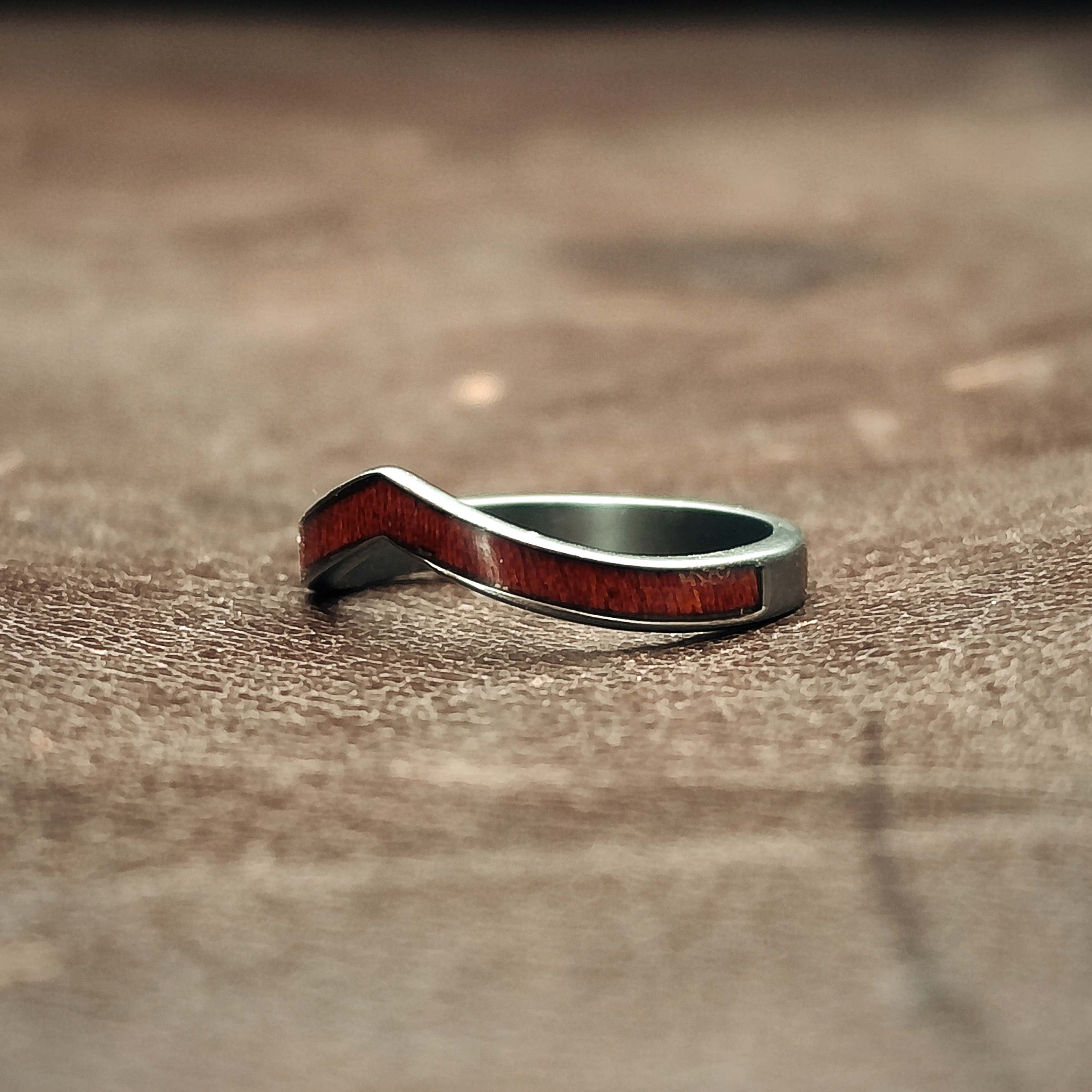 Wonder Woman - Rosewood wishbone ring