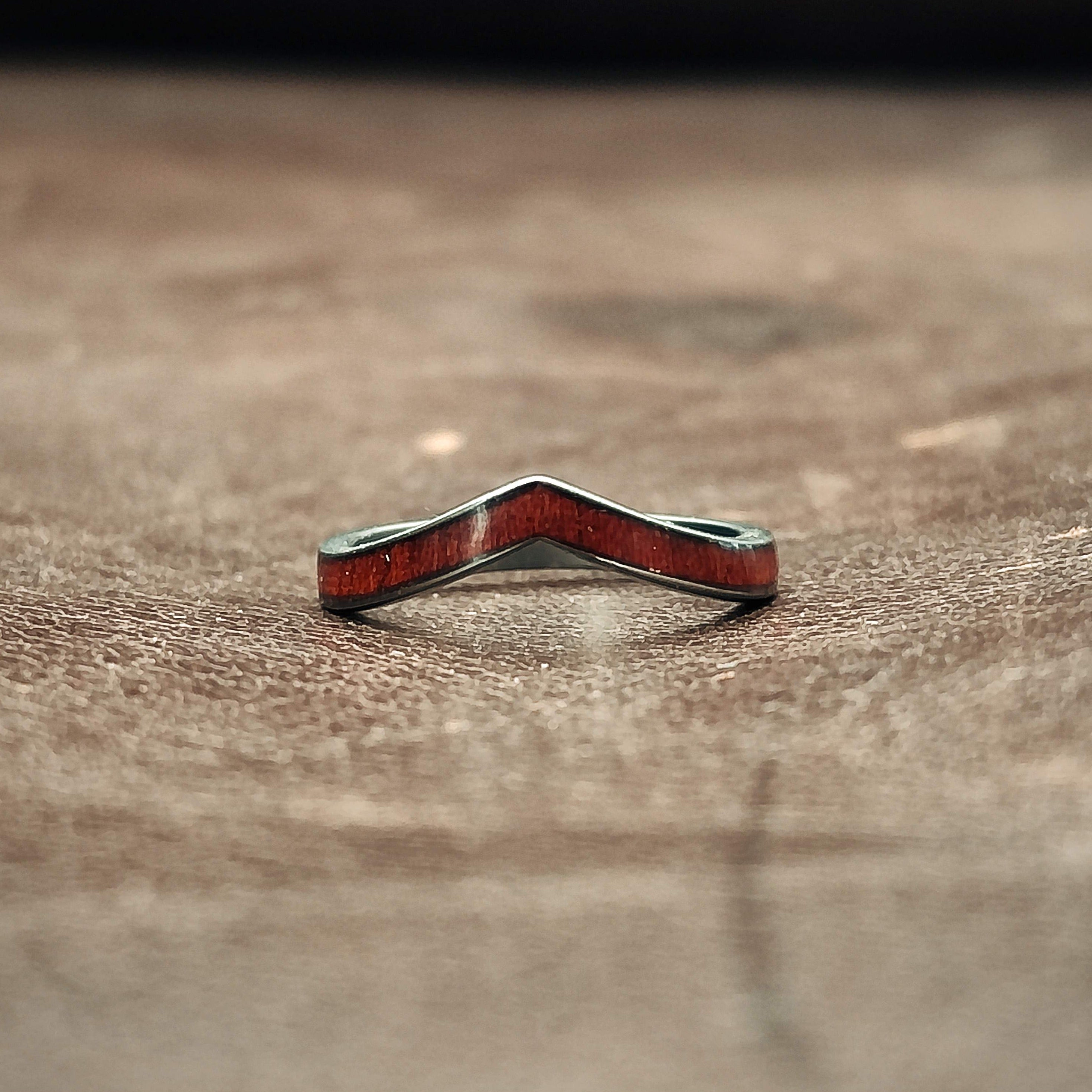 Wonder Woman - Rosewood wishbone ring