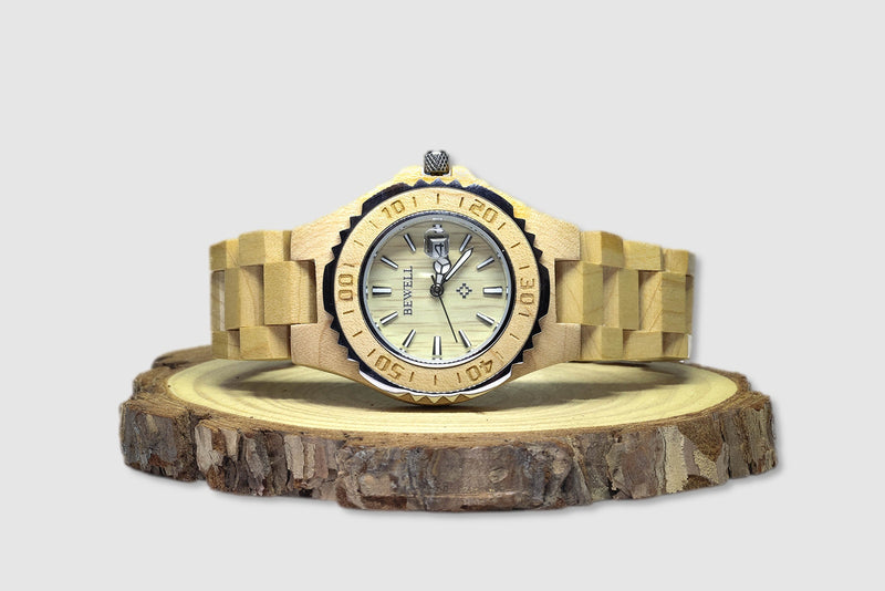 Maple Wood Elite Watch - Women's