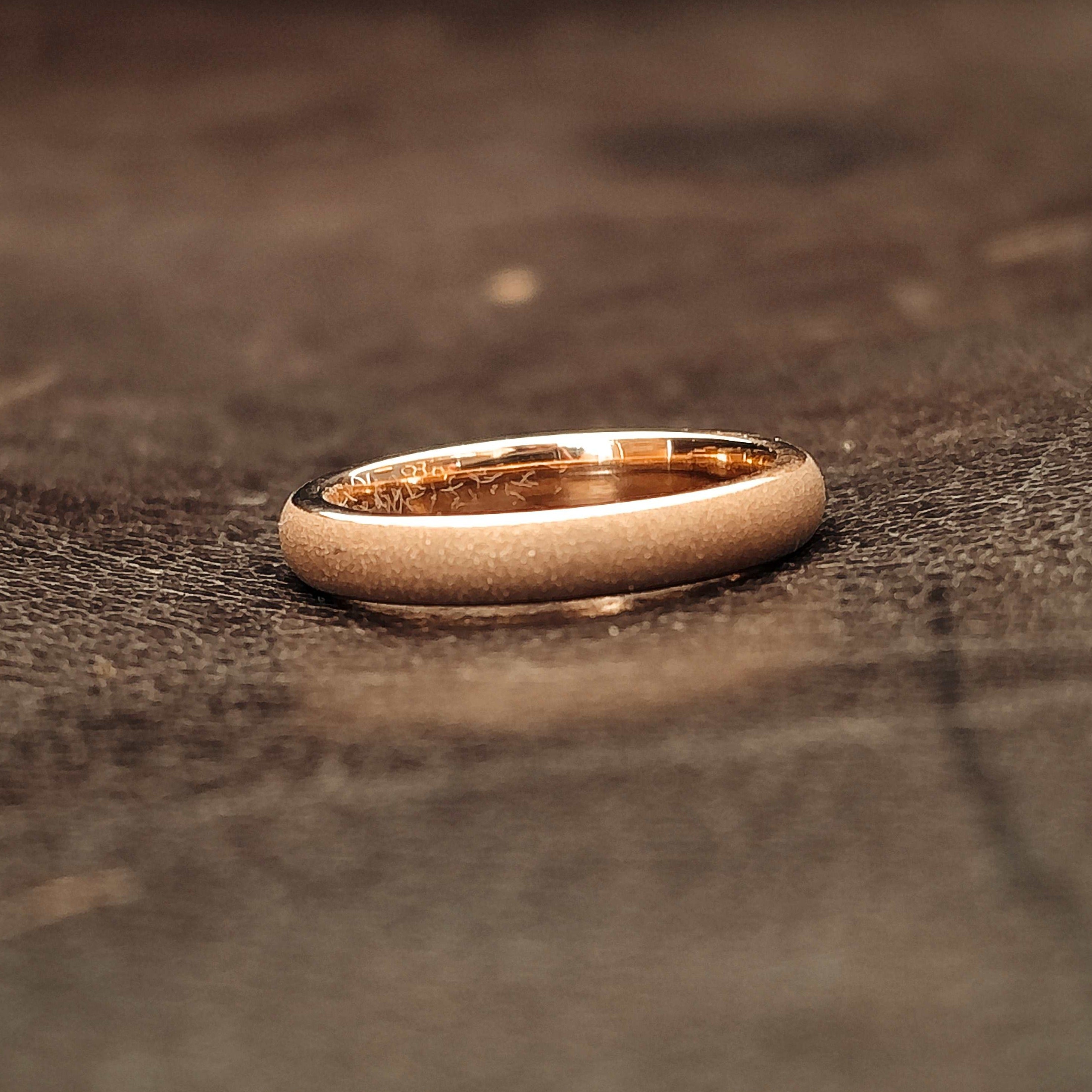 Athena - Sandblasted Tungsten Ring | Womens Ring