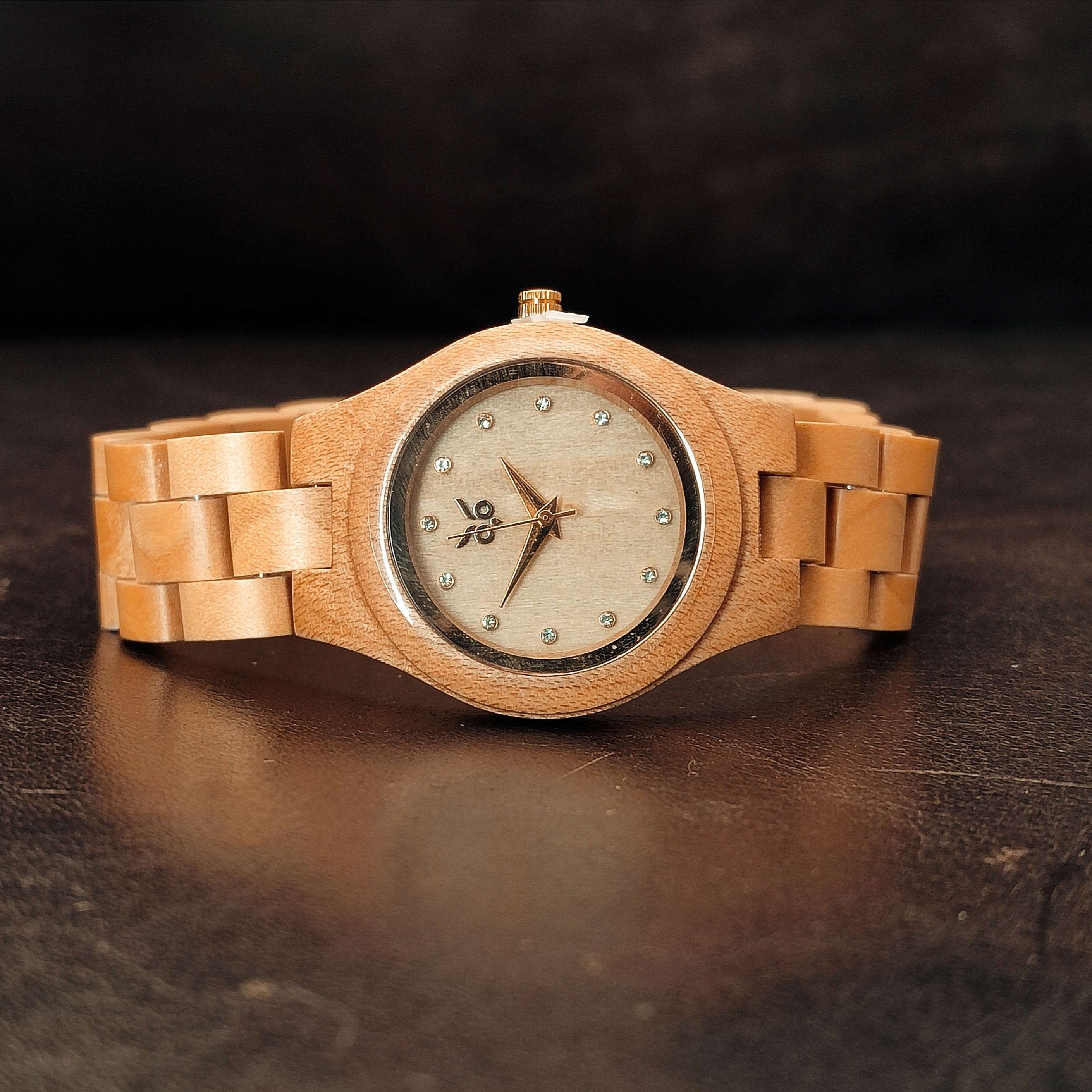 Norma Jean - Northern Maple Wood Watch
