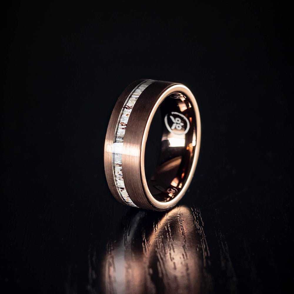 Ragnarok - Antler Men's Tungsten Ring