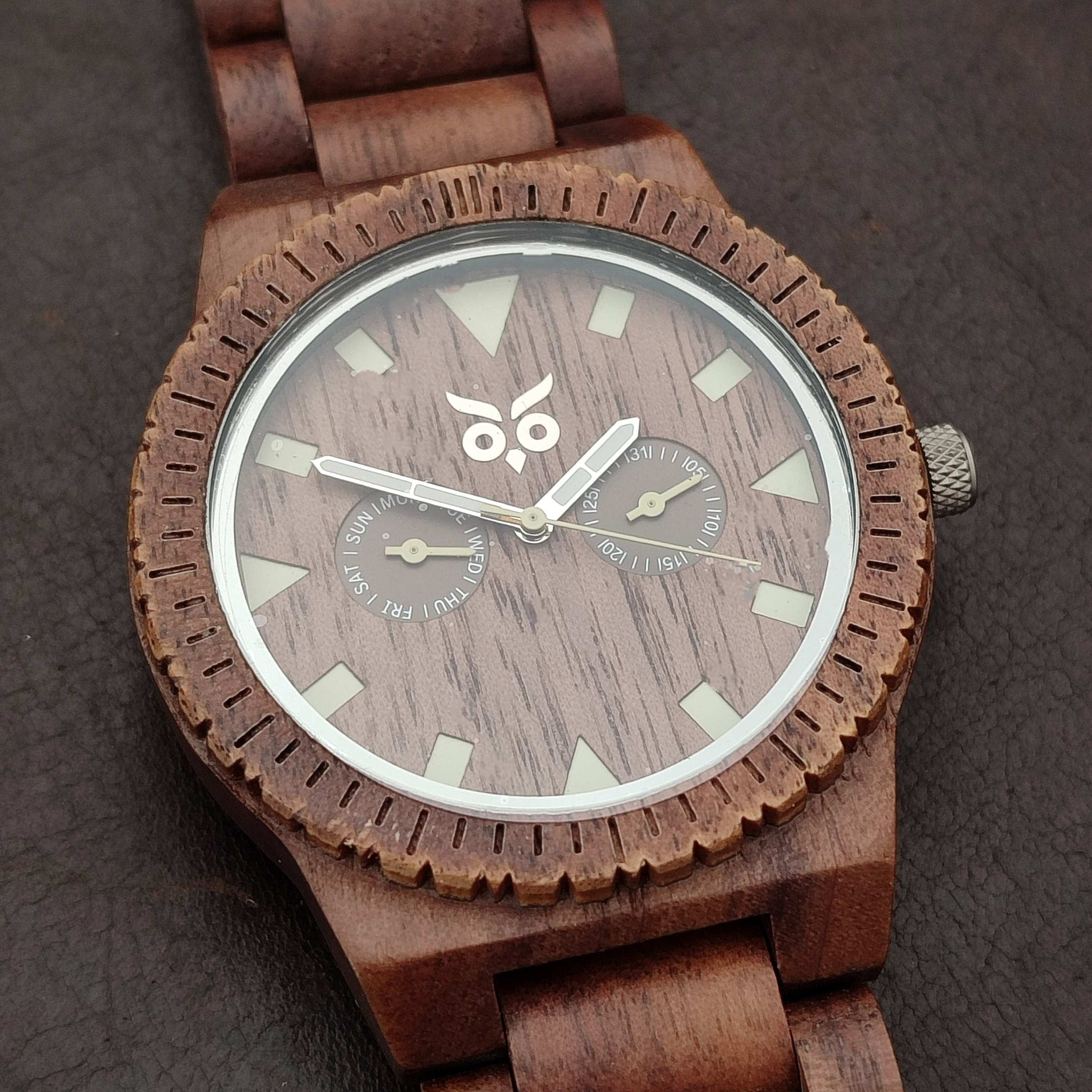 Ragnarok - Walnut Wooden Watch