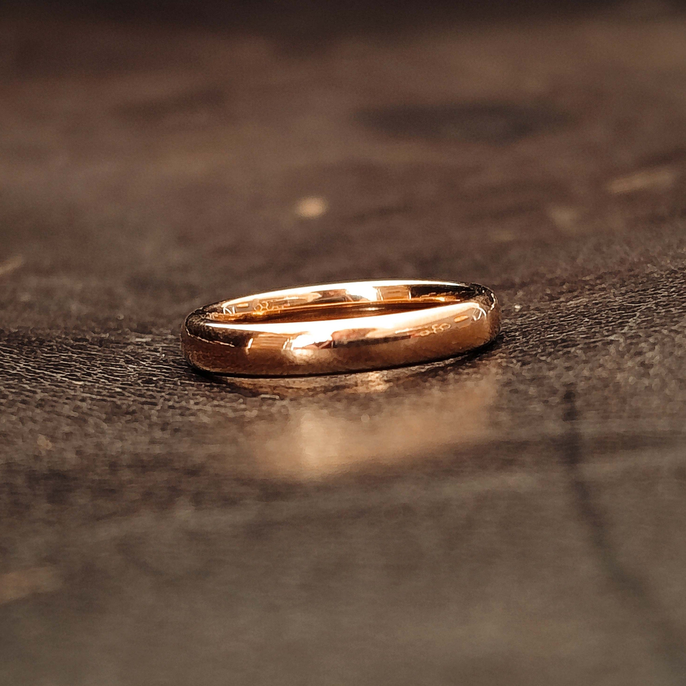 The Classic Rose - Rose gold plated Tungsten Ring | Womens Ring