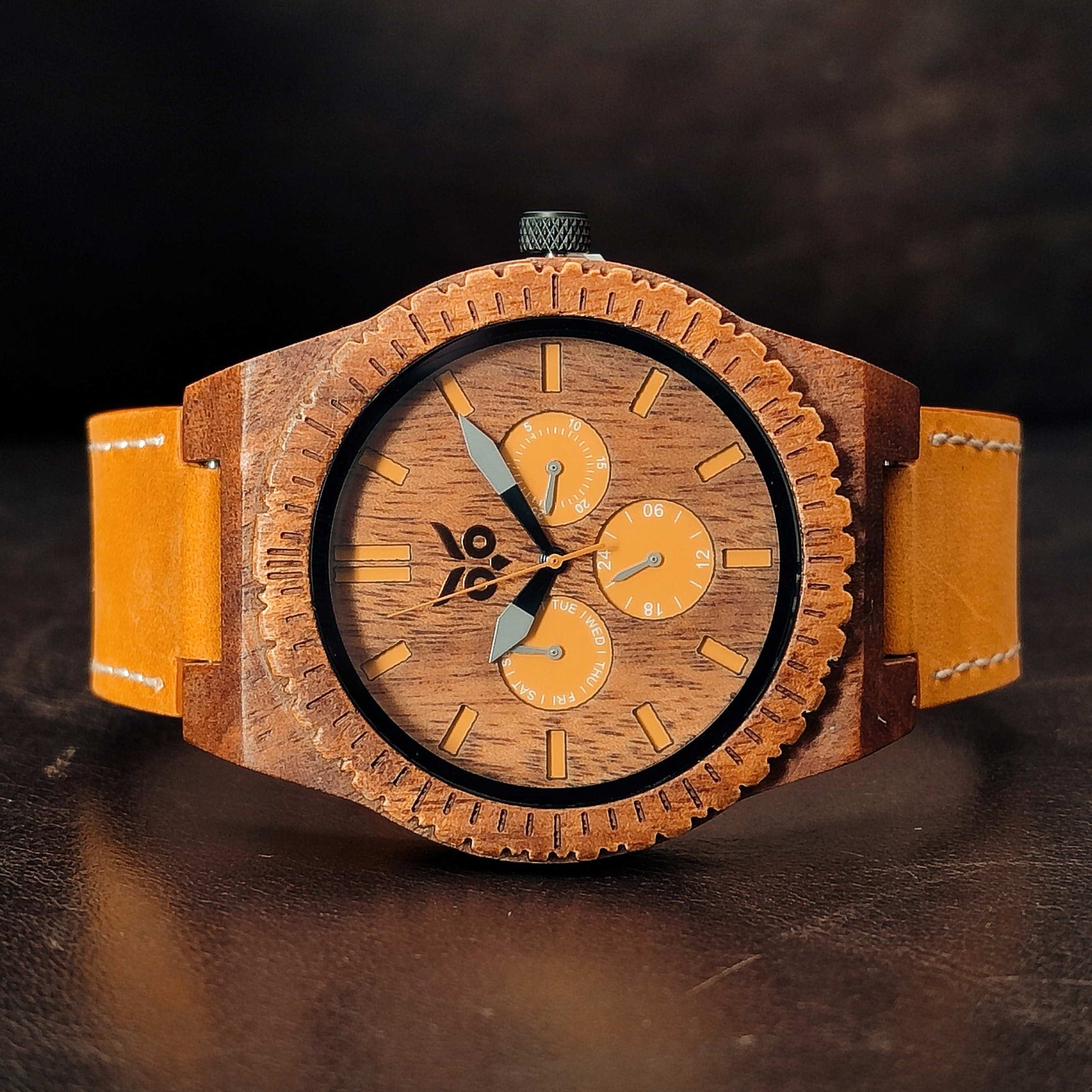 Wolverine - Walnut Wooden Watch